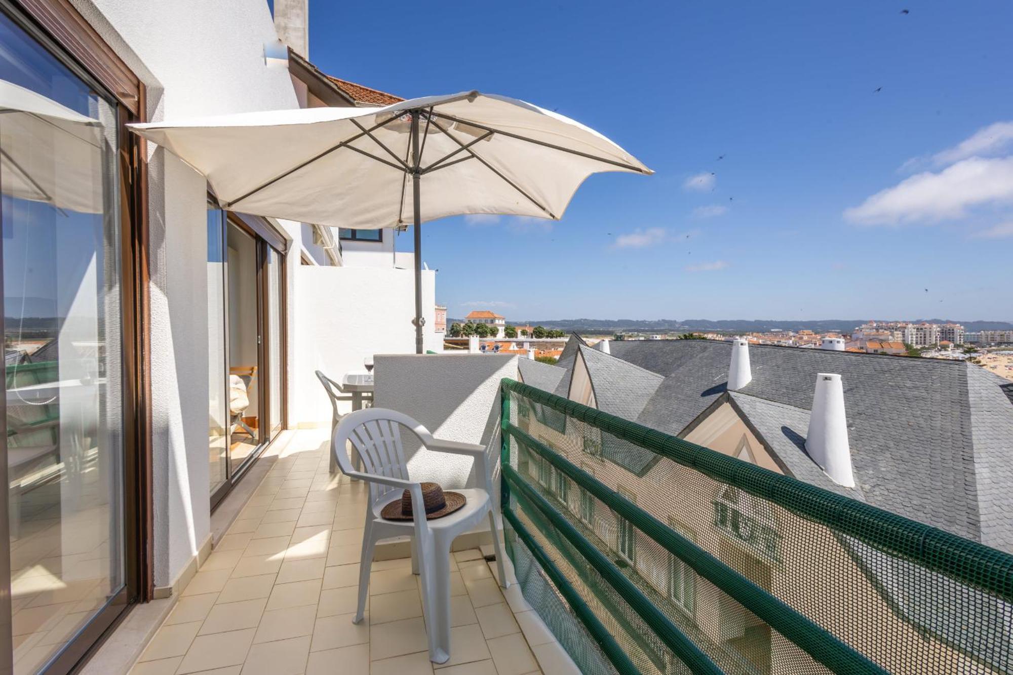 Ferienwohnung Concha Mar Com Vista Sobre A Baia São Martinho do Porto Exterior foto