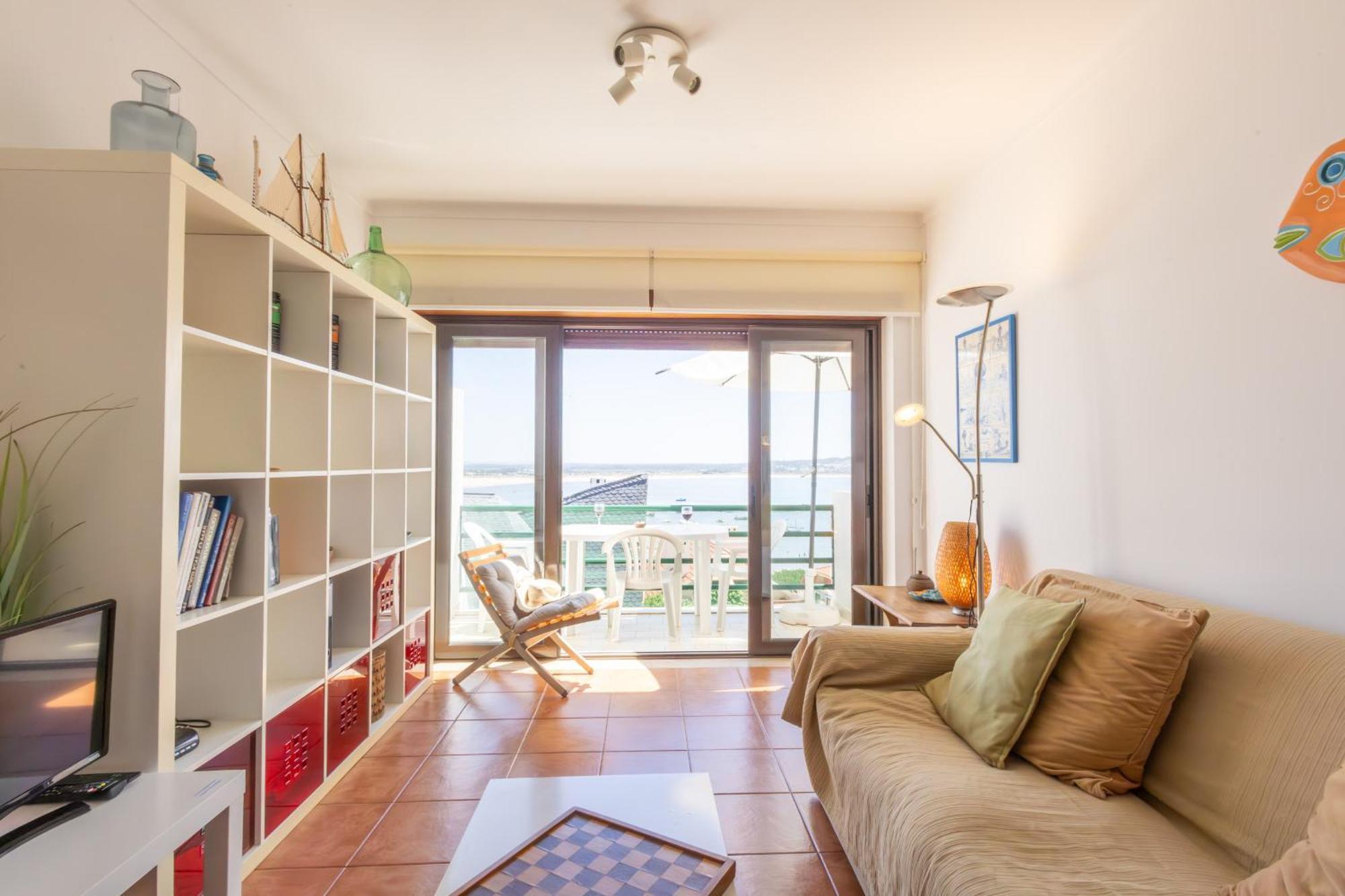 Ferienwohnung Concha Mar Com Vista Sobre A Baia São Martinho do Porto Exterior foto