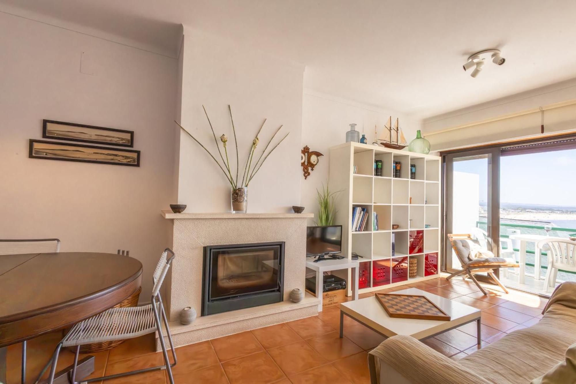Ferienwohnung Concha Mar Com Vista Sobre A Baia São Martinho do Porto Exterior foto
